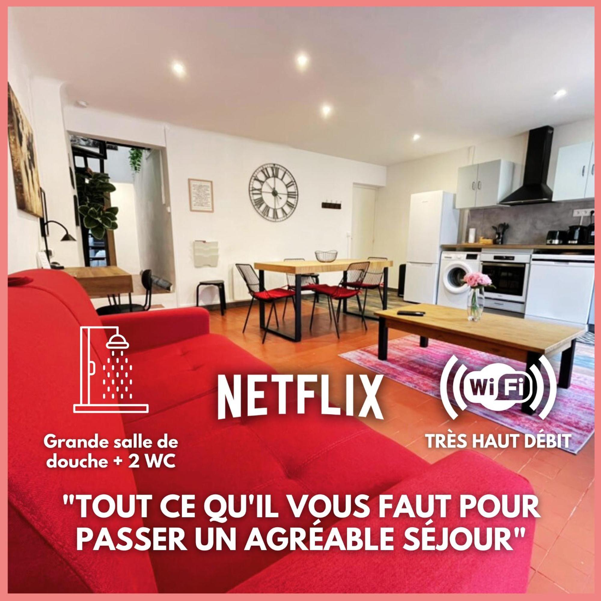 Spacieux Appartement T4 / 70 M2 8 Personnes エクス＝アン＝プロヴァンス エクステリア 写真